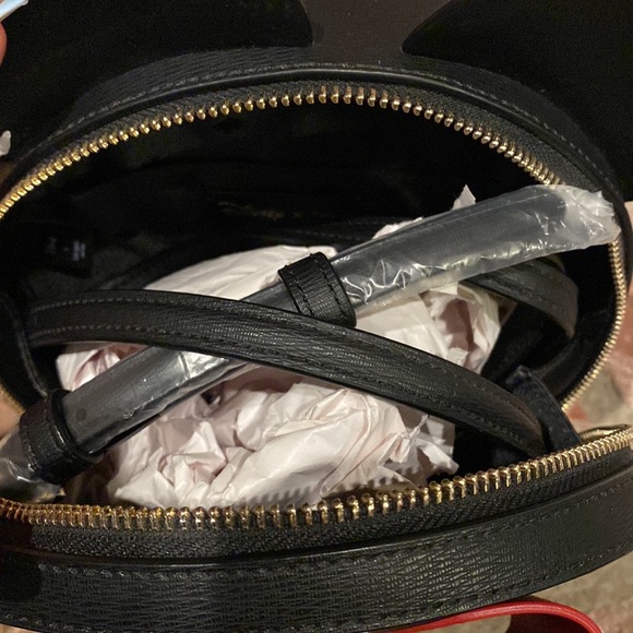 NWT Kate Spade New York Minnie Mouse Crossbody Bag with Ears and Bow - Picture 7 of 9